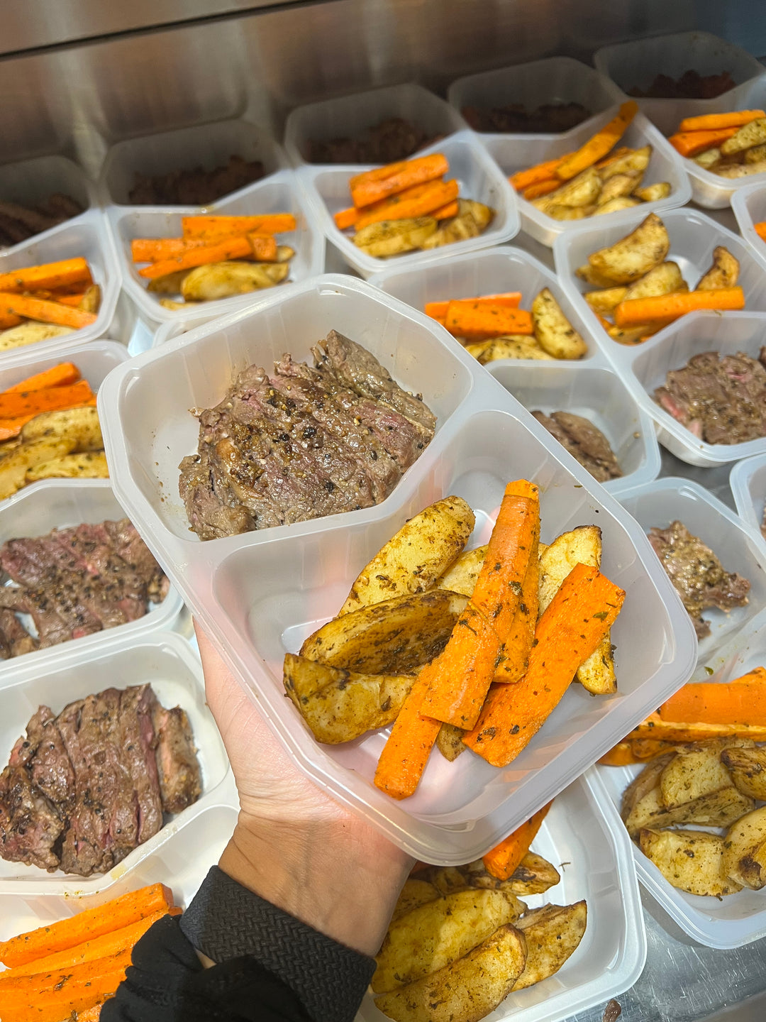 Peppercorn Steak Powered Pack Meals
